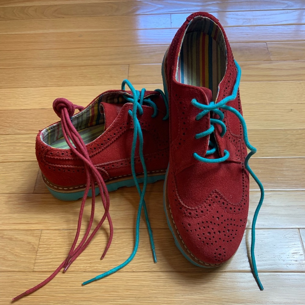 Mint (brand) Manhattan premium suede oxfords